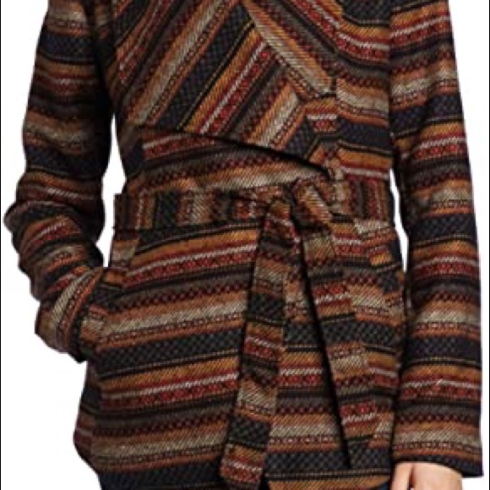 Jack by BB Dakota Striped Harland Jacket Size XS - Picture 2 of 12